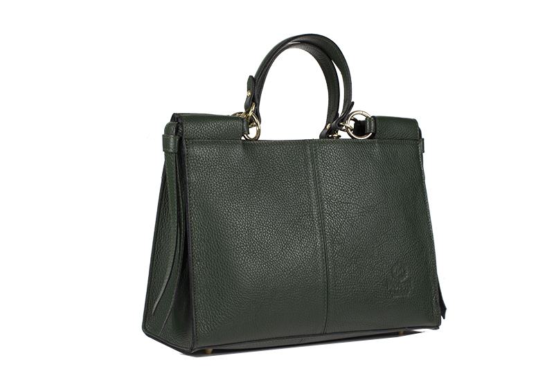 Alife by Moretti Milano Luxury Fashion Bag 14455 Green